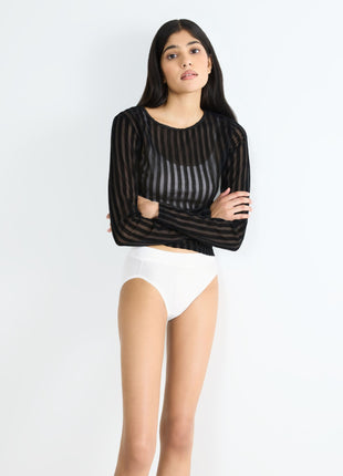 Sloggi slip double comfort t tai white dames 10222804-0003 Sloggi slip double comfort t tai white femmes