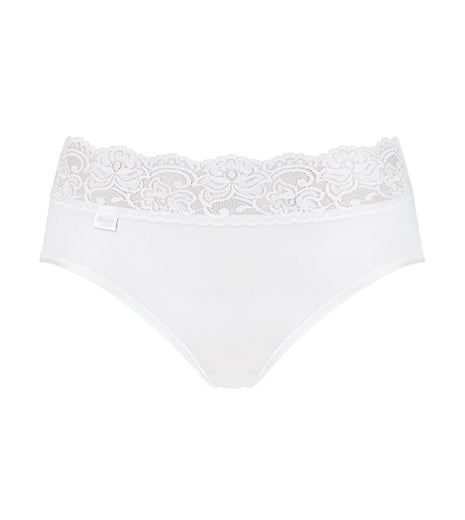 Sloggi slip romance midi white dames 10031896-0003 Sloggi slip romance midi white femmes