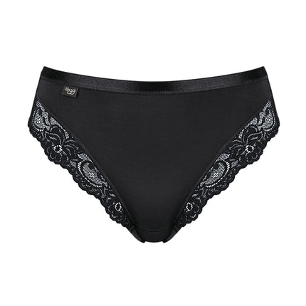 Sloggi slip romance tai black dames 10031895-0004 Sloggi slip romance tai black femmes