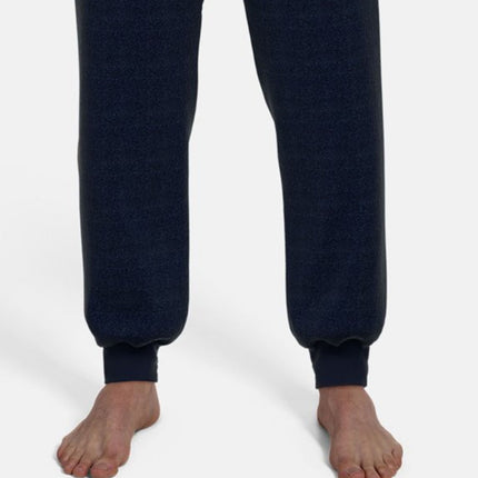 Tom Tailor pyjama lange broek rhodos dark blue heren 71469-3028-630 Tom Tailor pyjama pantalon long rhodos dark blue hommes