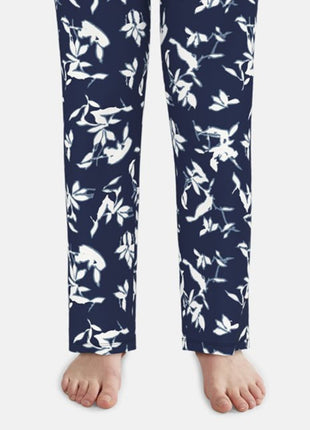 Tom Tailor pyjama lange broek sitia dark blue dames 60347-6085-635 Tom Tailor pyjama pantalon long sitia dark blue femmes