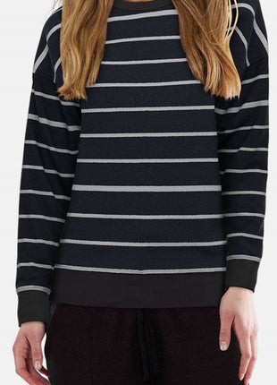 Tom Tailor pyjama lange broek xanthi dark blue dames 60375-3028-832 Tom Tailor pyjama pantalon long xanthi dark blue femmes