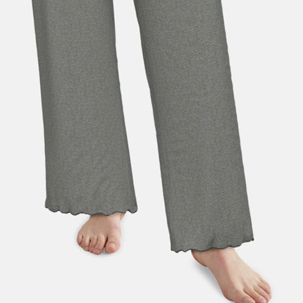 Tom Tailor pyjama lange broek xanthi grey dames 60388-6579-821 Tom Tailor pyjama pantalon long xanthi grey femmes