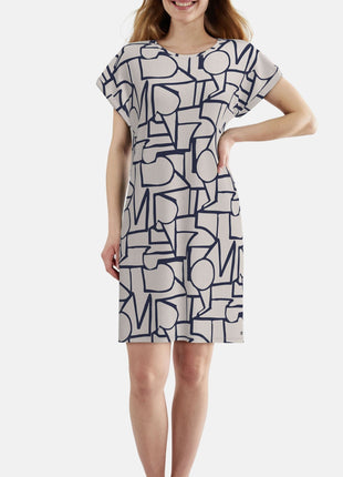 Tom Tailor slaapkleedje stirling brown dames 60426-6085-515 Tom Tailor robe de nuit stirling brown femmes