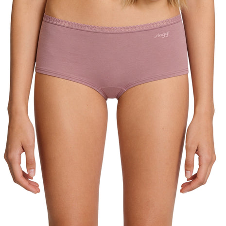Sloggi 3 shorts Go Crush short rose dames