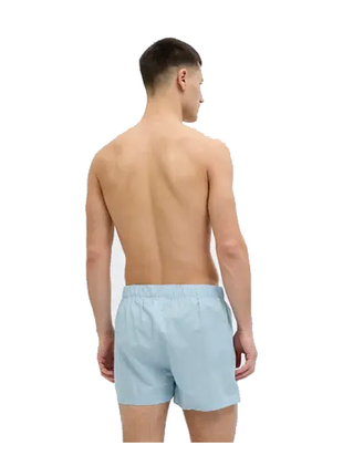 Jack & Jones wijde boxershort 5 pack jacmilano woven boxers chambray blue troposhere/city skyline/naval/black heren
