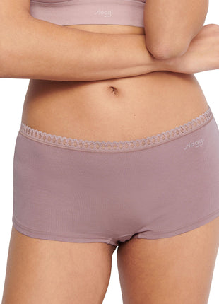 Sloggi 3 shorts Go Crush short rose dames