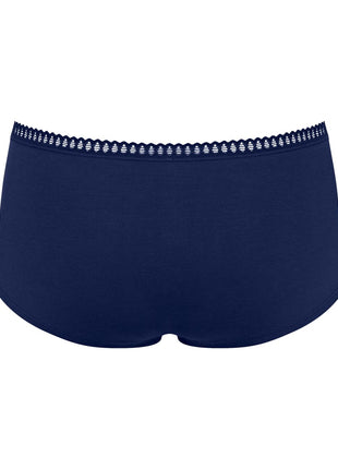 Sloggi 3 shorts Go Crush short blue dames